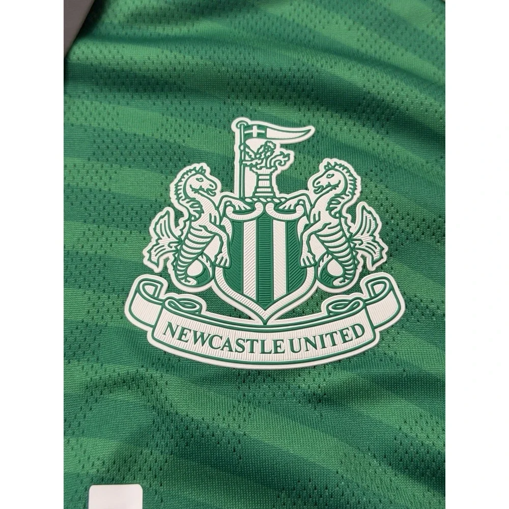 Adidas Newcastle United Away Jersey Green White JI7383 Mens Medium NWT